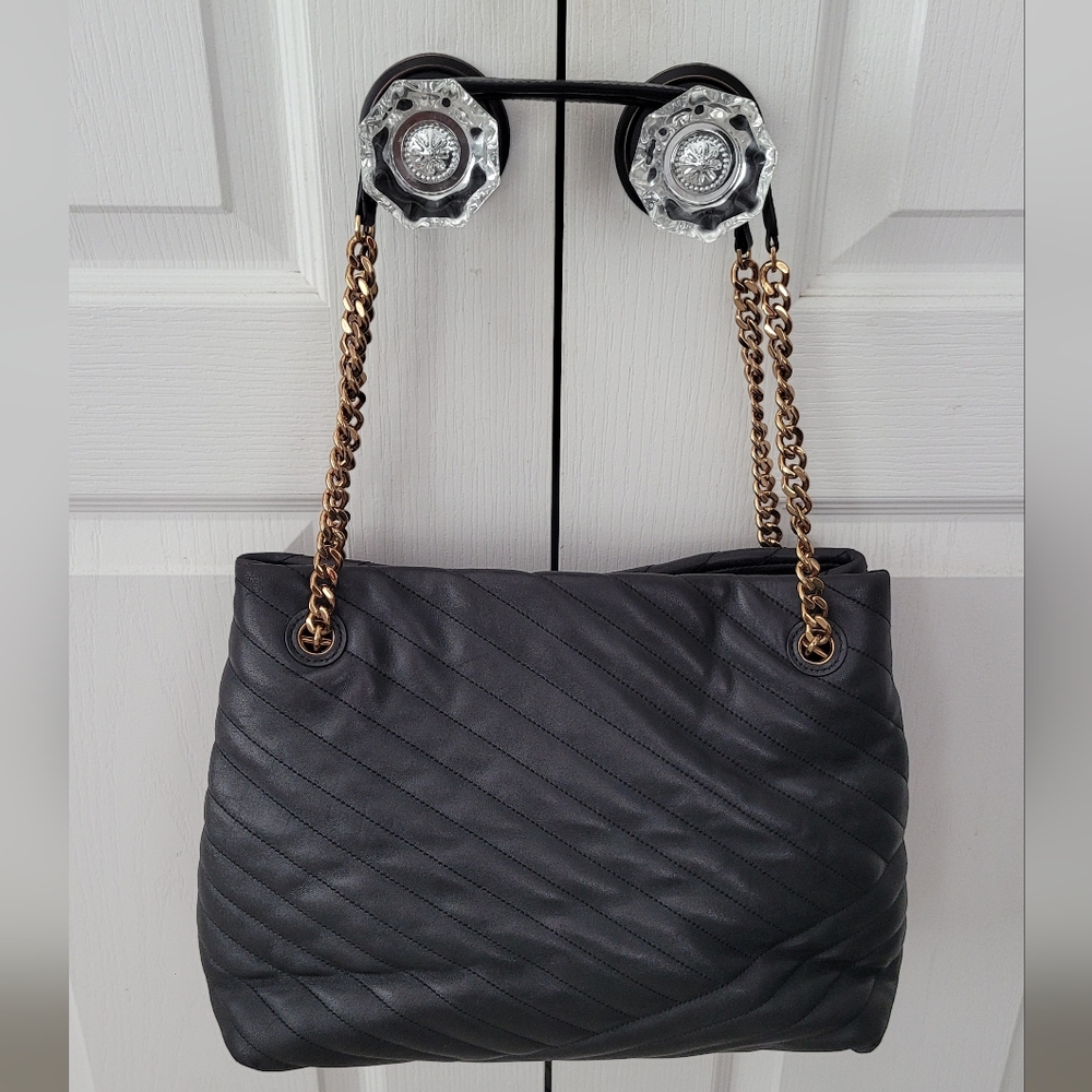 EUC Tory Burch KIRA CHEVRON TOTE Bag - Picture 11 of 11